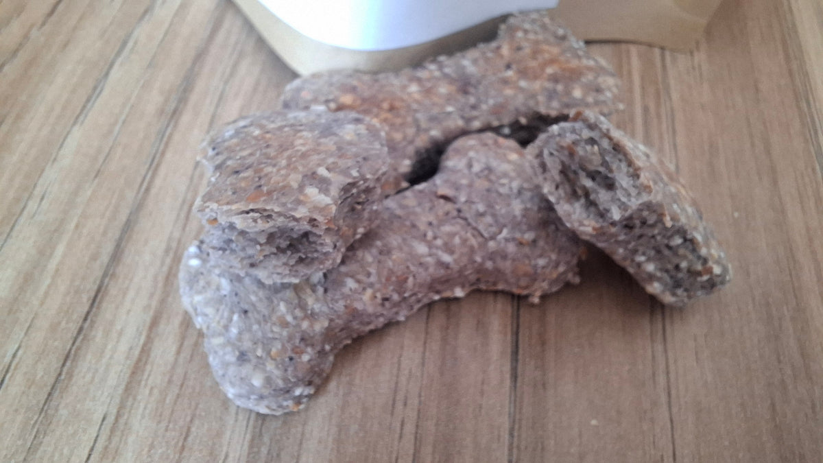 Blueberry & Banana Dog Biscuits | Homemade Dog Treats NZ